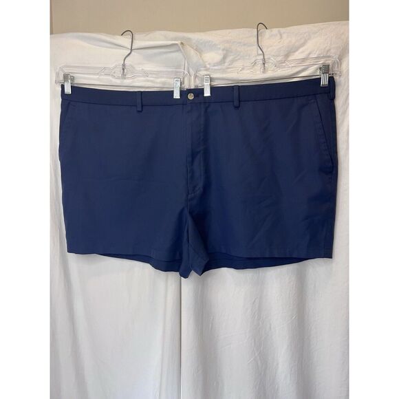 Peter Millar‎ Golf Shorts Size 54 Navy Blue 3.5" Inseam Wicking Stretch - Picture 1 of 3